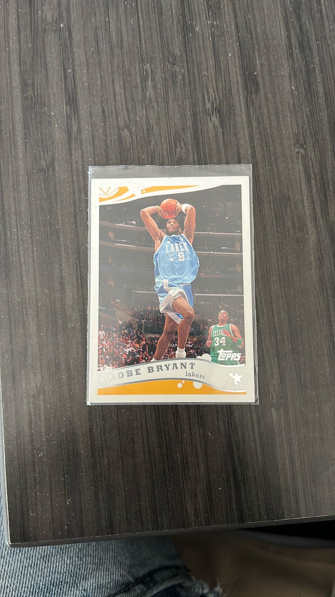 Kobe Bryant Basketball Card / Lebron James