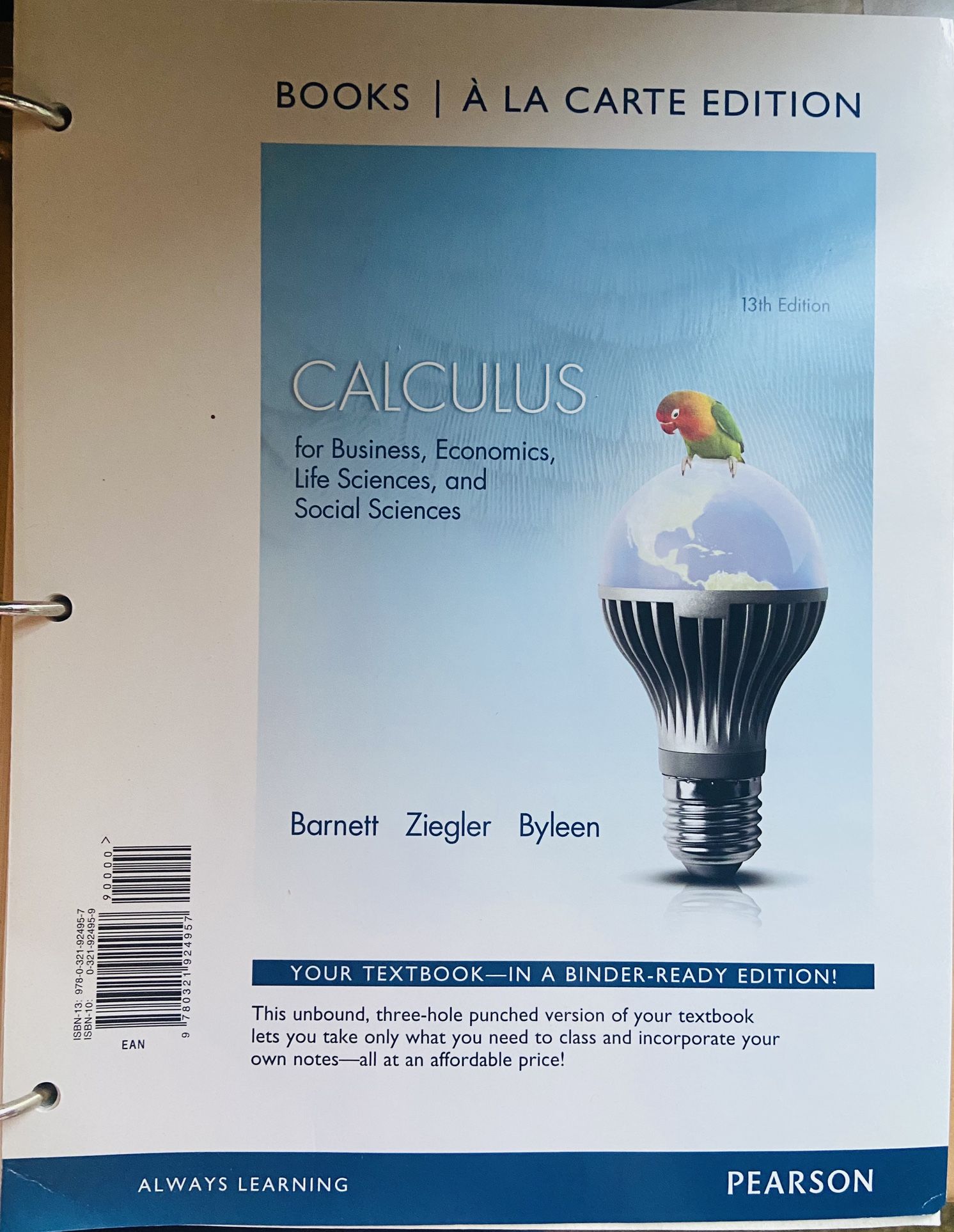 Calculus For Business, Economics, Life Science & Social Sciences