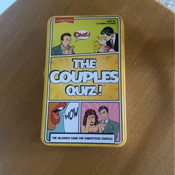 The Couples Quiz Game