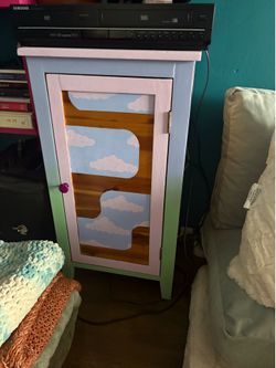 Hand painted side table