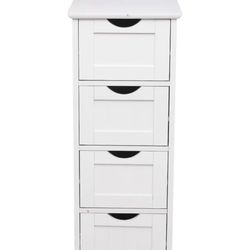 Bathroom Floor Cabinet 4 Drawer 
