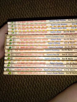 Babysitters Club and Little Sister Vintage Books