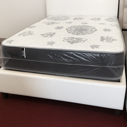 Queen Mattress Come With Bed 🛌 Frame And  Free Box Spring - Free Delivery 🚚 Today To Reasonable Distance