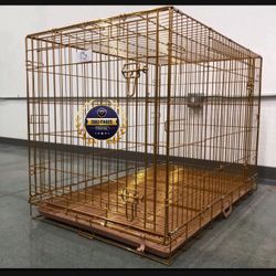 Dog Crate Wire Folding. Size 42” In With Grid And Tray New In Box 📦 