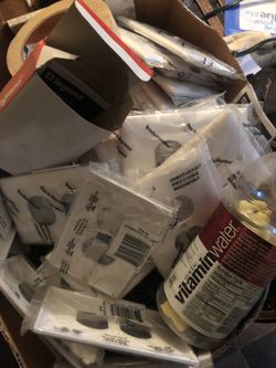 Electrical outlets; plates and nails