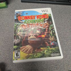Donkey Kong country returns wii