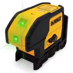 DEWALT 100 ft. Green Self-Leveling 3-Spot Laser 