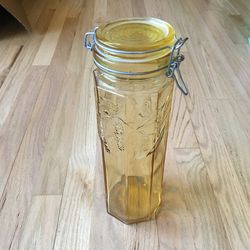 Pasta Glass Canister