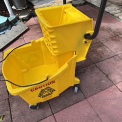 Rubbermaid mop bucket-$40- West Kendall 