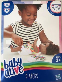 Baby Alive diapers