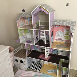 Kids Girls Big Toy Doll House