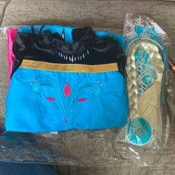 Elsa Costume 3-4 Toddler 