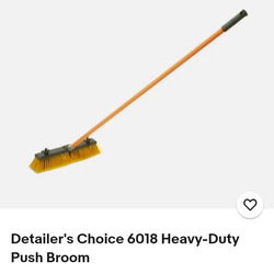 detailers choice push broom