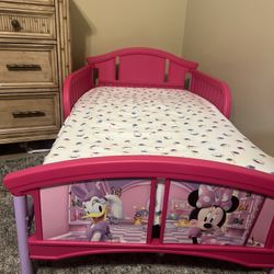 Toddler Bed, Disney Minnie Mouse 