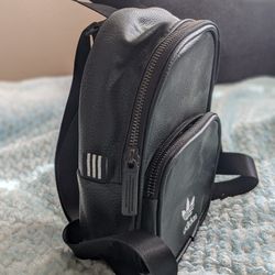 Black Mini adidas Backpack/Purse