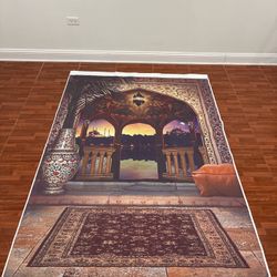 Islamic Archway Photo Backdrop
