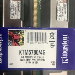 KTM5780/4G Server Memory