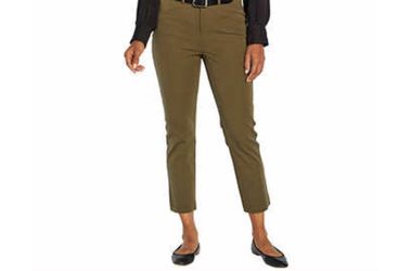 Banana Republic Olive Crop Pants 16