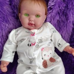 Cute Redhead Babygirl ( Weighted Doll)