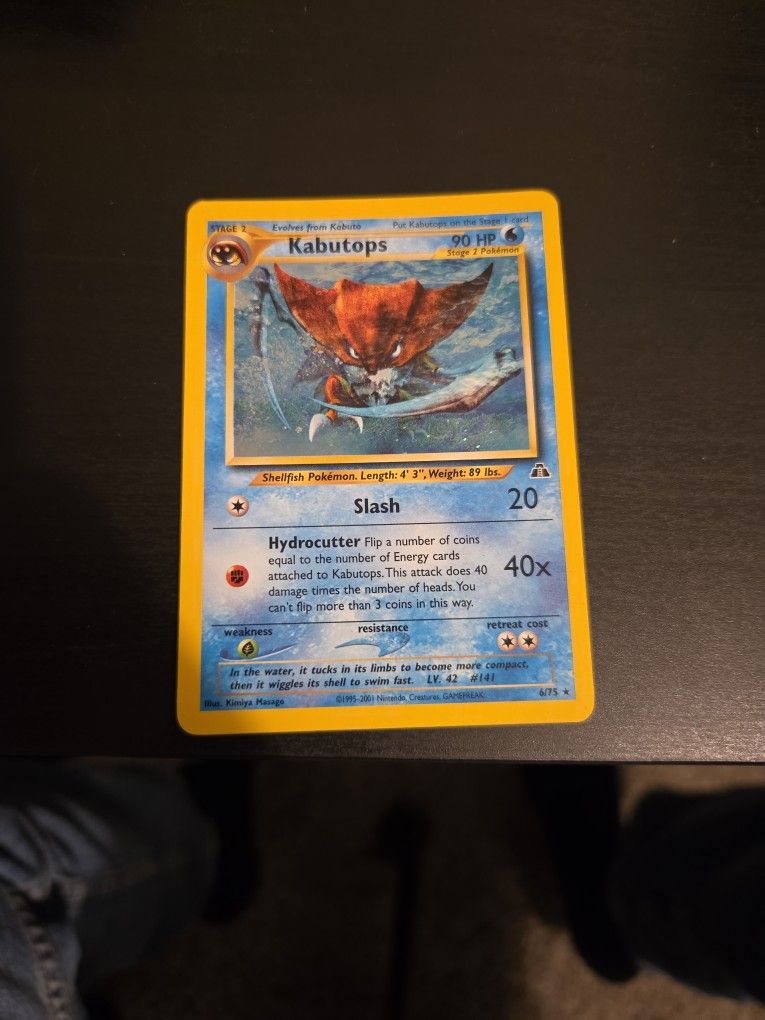 Kabutops Holo Pokmon Card - www.desnorhaar.be Kabutops Holo Pokmon Card - www.desnorhaar.be