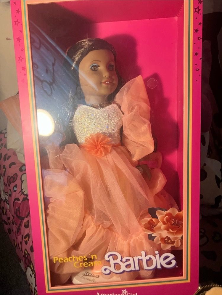 American Girl “Peaches N’ Cream Barbie” Collector doll