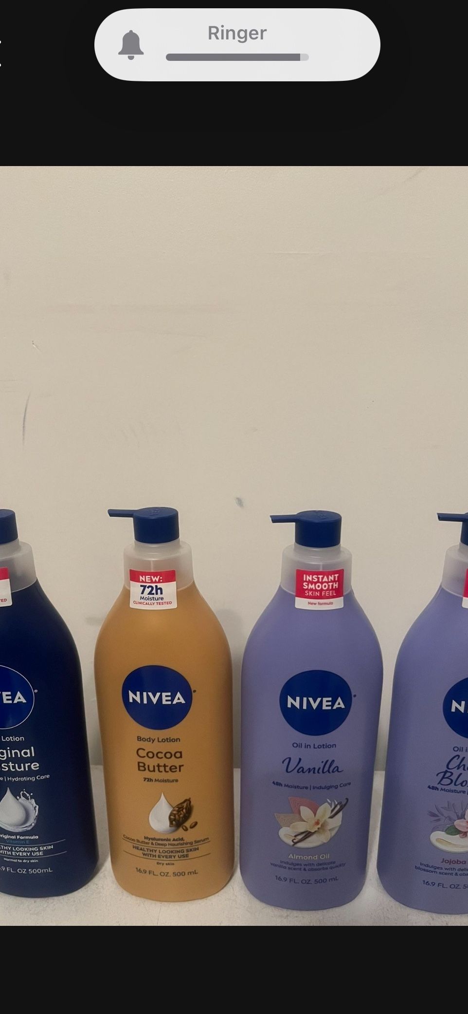 Nivea Lotion $5 Each