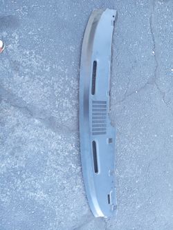 Camaro dash panel
