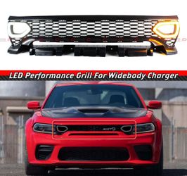 20-23 CHARGER SRT WIDEBODY SWITCH BACK LED UPPER GRILLE