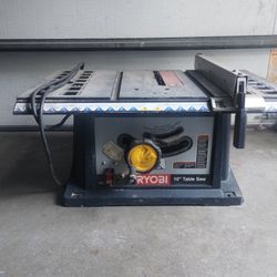 Ryobi 10 Inch Table Saw 