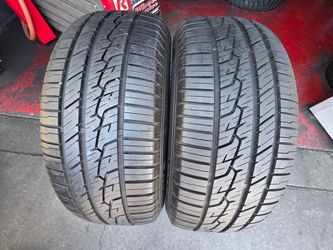 2 USED TIRES SUMITOMO 235/60/18