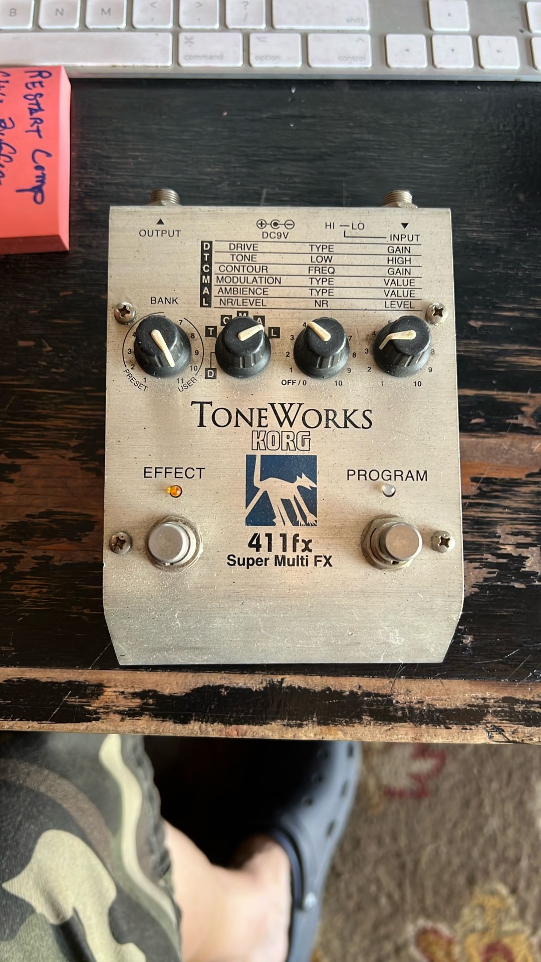 Korg ToneWorks 411fx Pedal