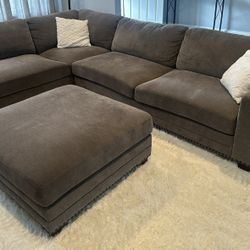 Grey Sectional Couch 