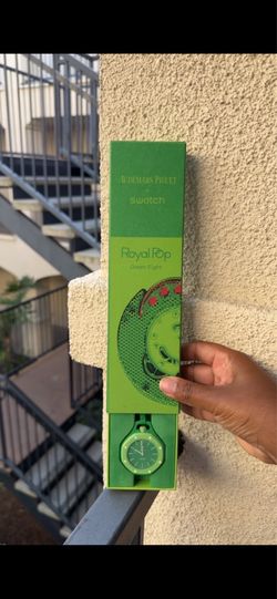 Swatch x Audemars Piguet Royal Pop Green Eight Watch