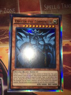 Yugioh Oblisk The Tormentor GOD Card Playable