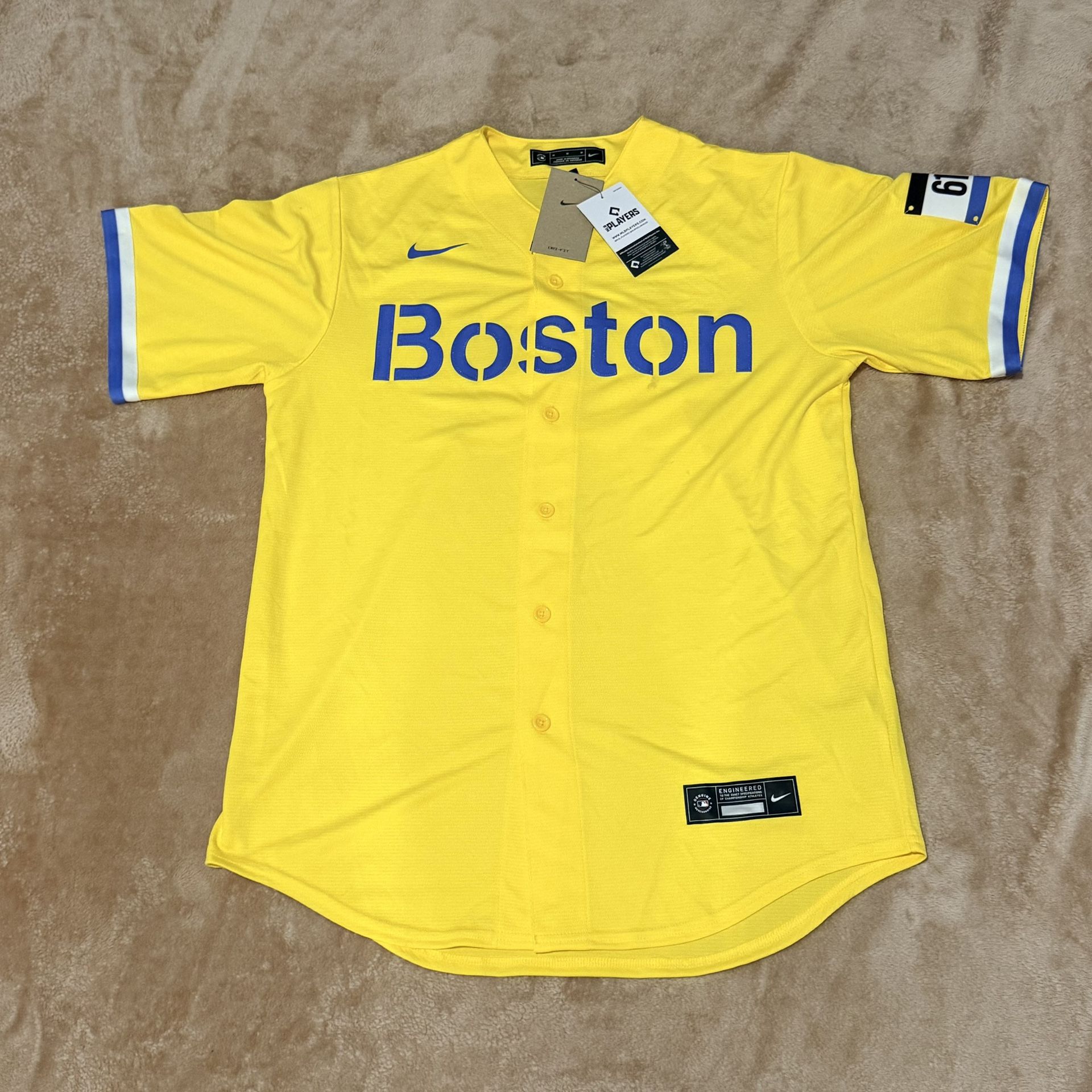 Nike Boston Red Sox City 617 Men’s Medium Official Baseball Jersey