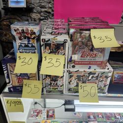 🎄 Sealed NBA & WNBA Basketball Cards - Topps, Panini, Donruss