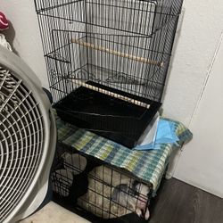 Pet Cage For Birds 🦅 Or Parrots 🦜 Like New Condition $35