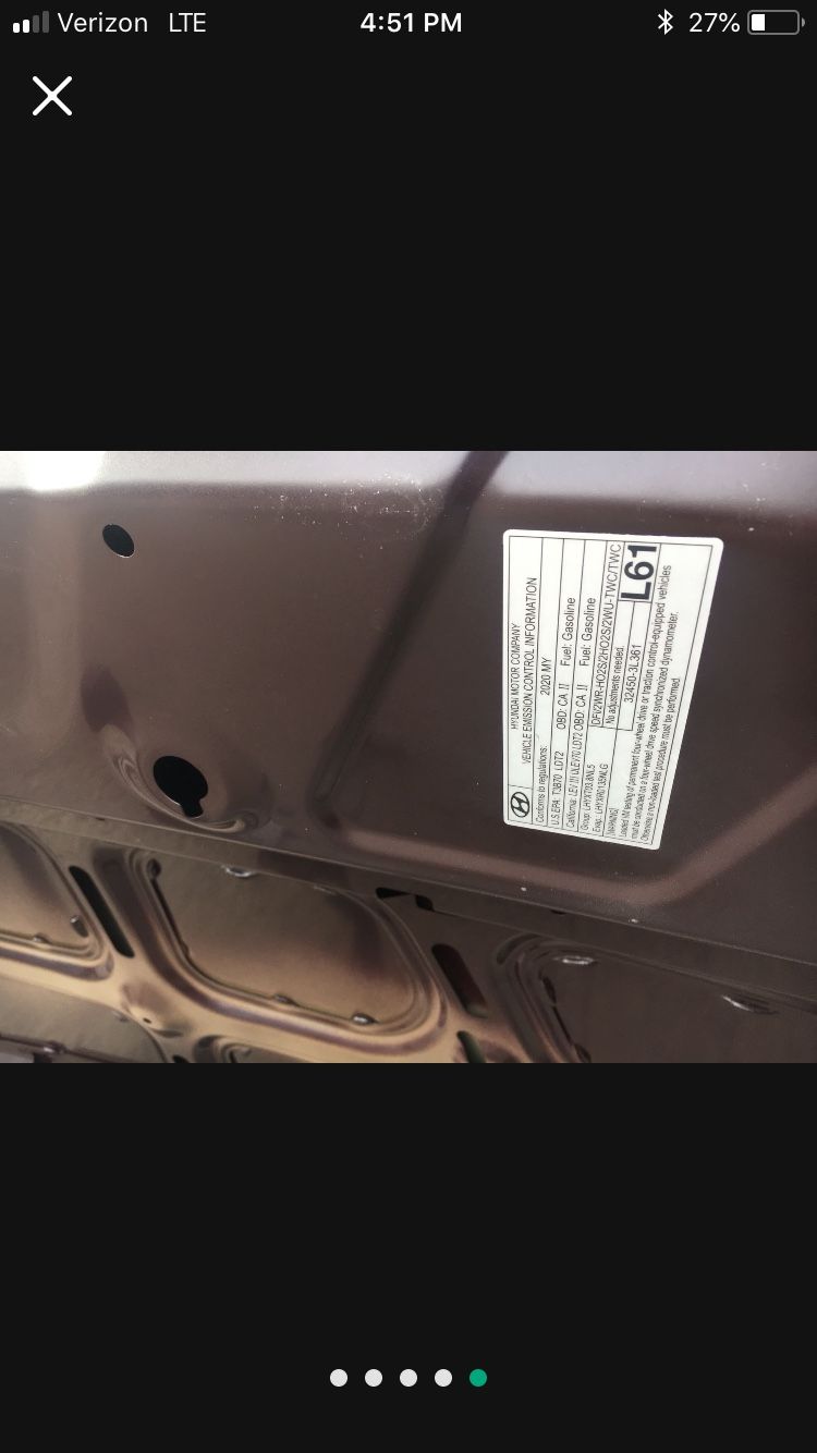 Hyundai Palisade hood