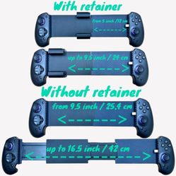 Abxylute S9 – Modded controllers for ROG Flow Z13,  & Z13 2025 Holders iPad 11", iPad Air 11" & 13", iPad Pro 11" & 13", Samsung Galaxy Tablets 