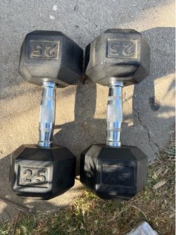 25 lbs dumbbell