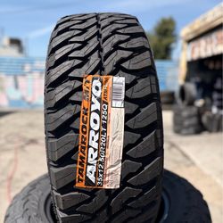 35x12.50R20 MT arroyo tires 🛞 $790