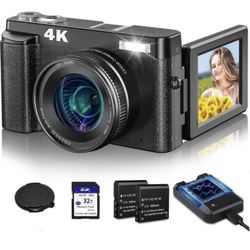 4K Digital Camera for Photography Autofocus