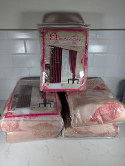 Quantity: 7 Eamior Curtains 52"x96"