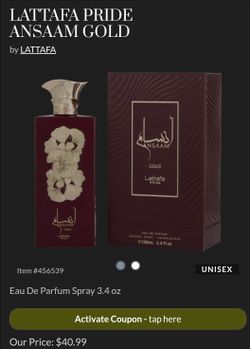 Lattafa Pride Ansaam Gold Eau de Parfum 3.4 oz