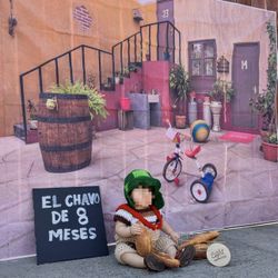 La Vecindad Del Chavo Backdrop 