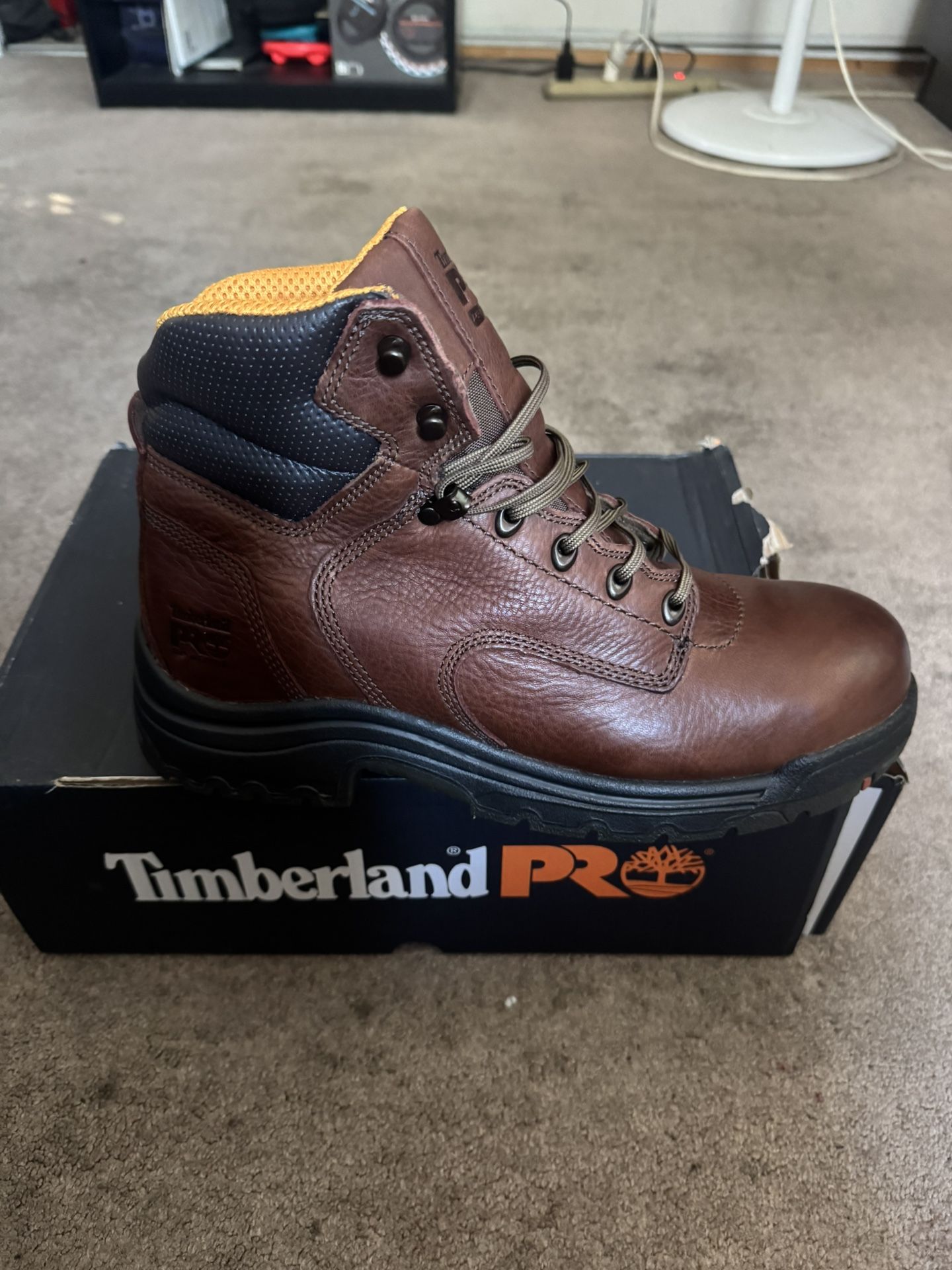 Timberland Pro Steel Toe Boots Size 12