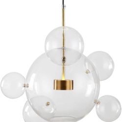 KCO Lighting Modern Bubble Chandelier with Ball Glass