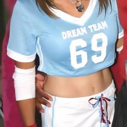 Holloween Costume sexy football player Large Womens Ladies Juniors Female