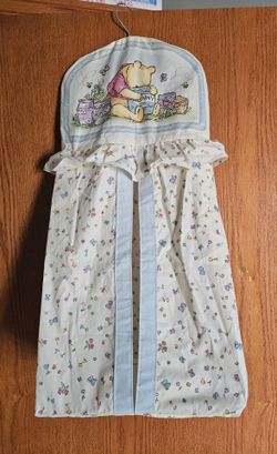 Disney Classic Pooh Diaper Stacker Crown Crafts Winnie The Pooh Nursery Hanging Organizer