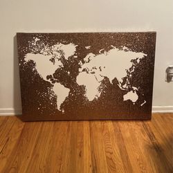 Canvas World Map 